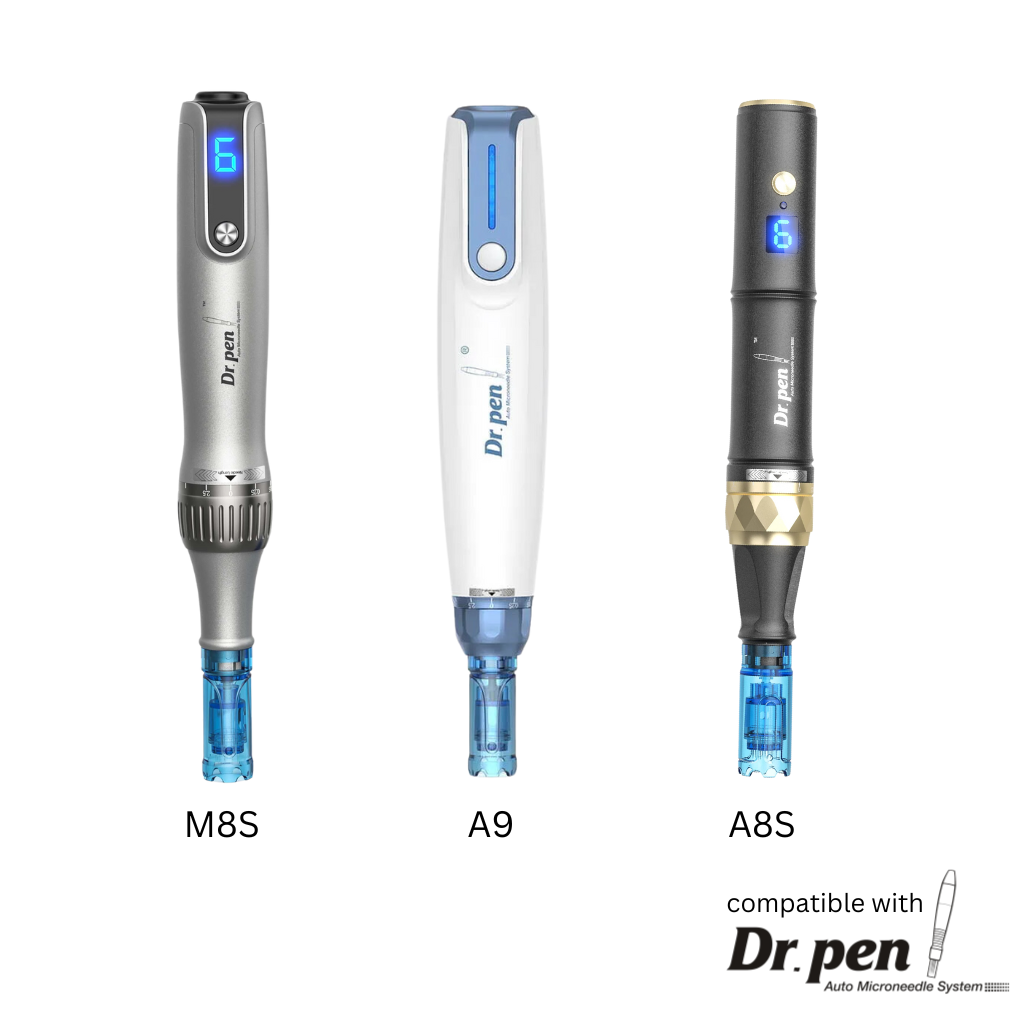 10 replacement cartridges for Dr. Pen M8S / A9 / A8S - 18 pin and 36 pin variants