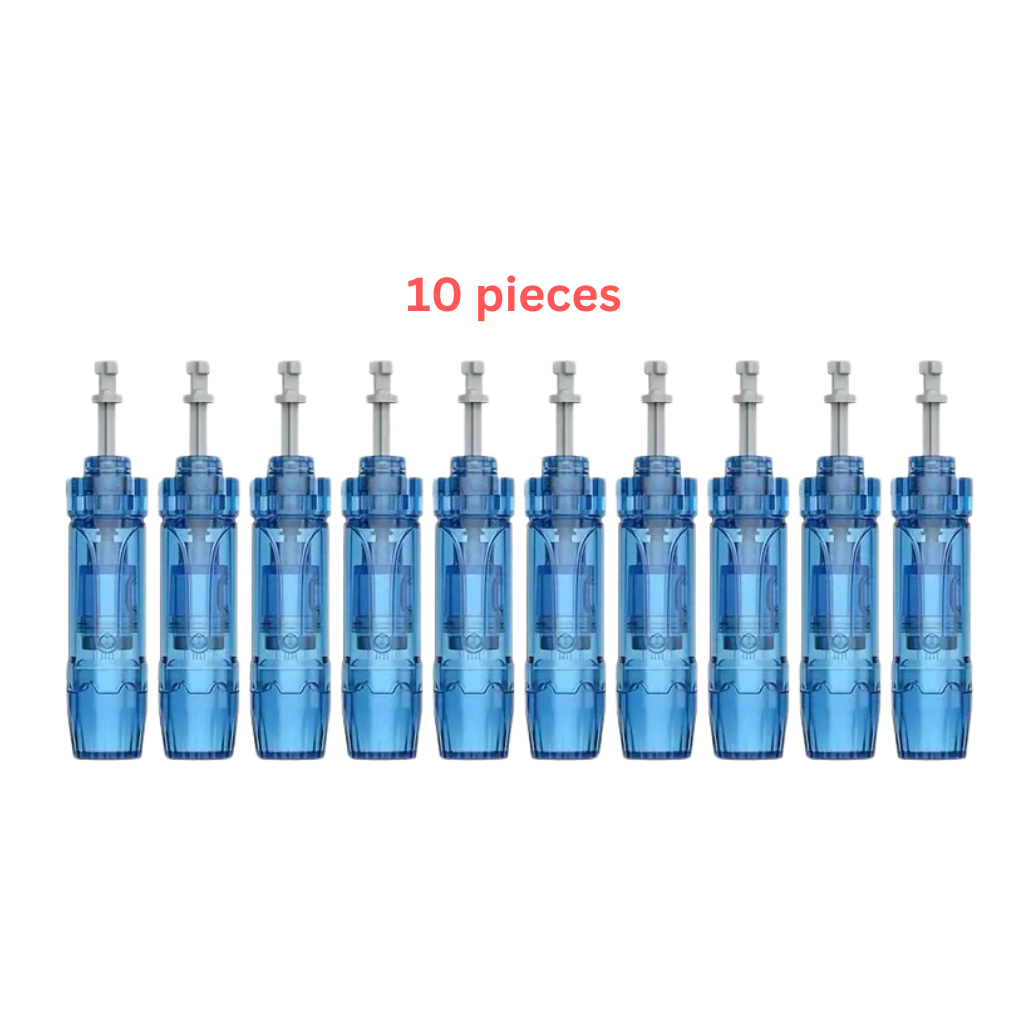 10 replacement cartridges for Dr. Pen M8S / A9 / A8S - 18 pin and 36 pin variants