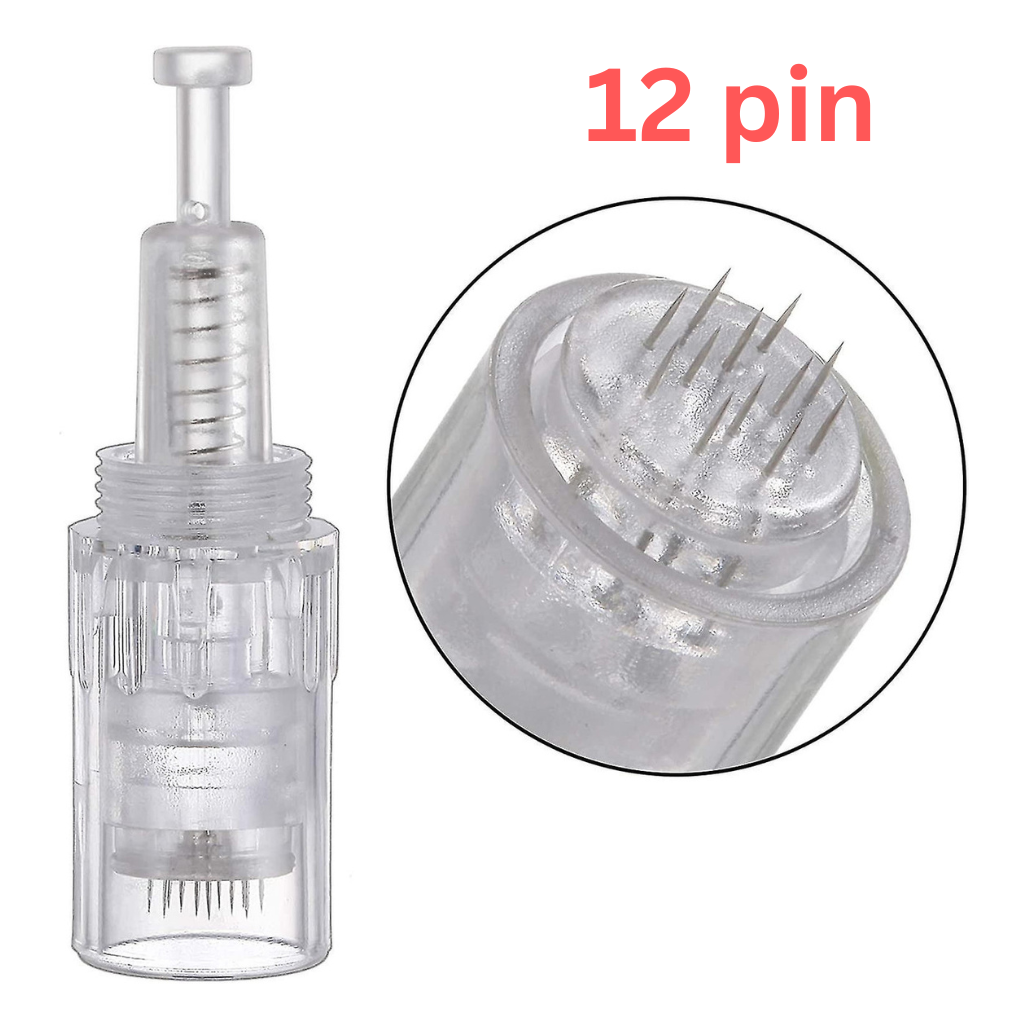 10 replacement cartridges for microneedling pen - 12 pin / 36 pin